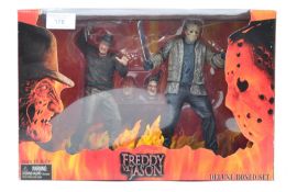 ORIGINAL NECA REEL TOYS FREDDY VS JASON SET