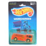 RARE VINTAGE MATTEL HOT WHEELS ' WORKHORSES ' DIECAST MODEL