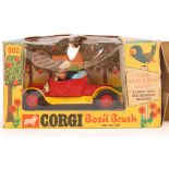 RARE CORGI TOYS 808 BASIL BRUSH AND HIS CAR