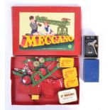 VINTAGE 1950'S MECCANO BOXED SET NO.3 WITH CLOCKWORK MOTOR