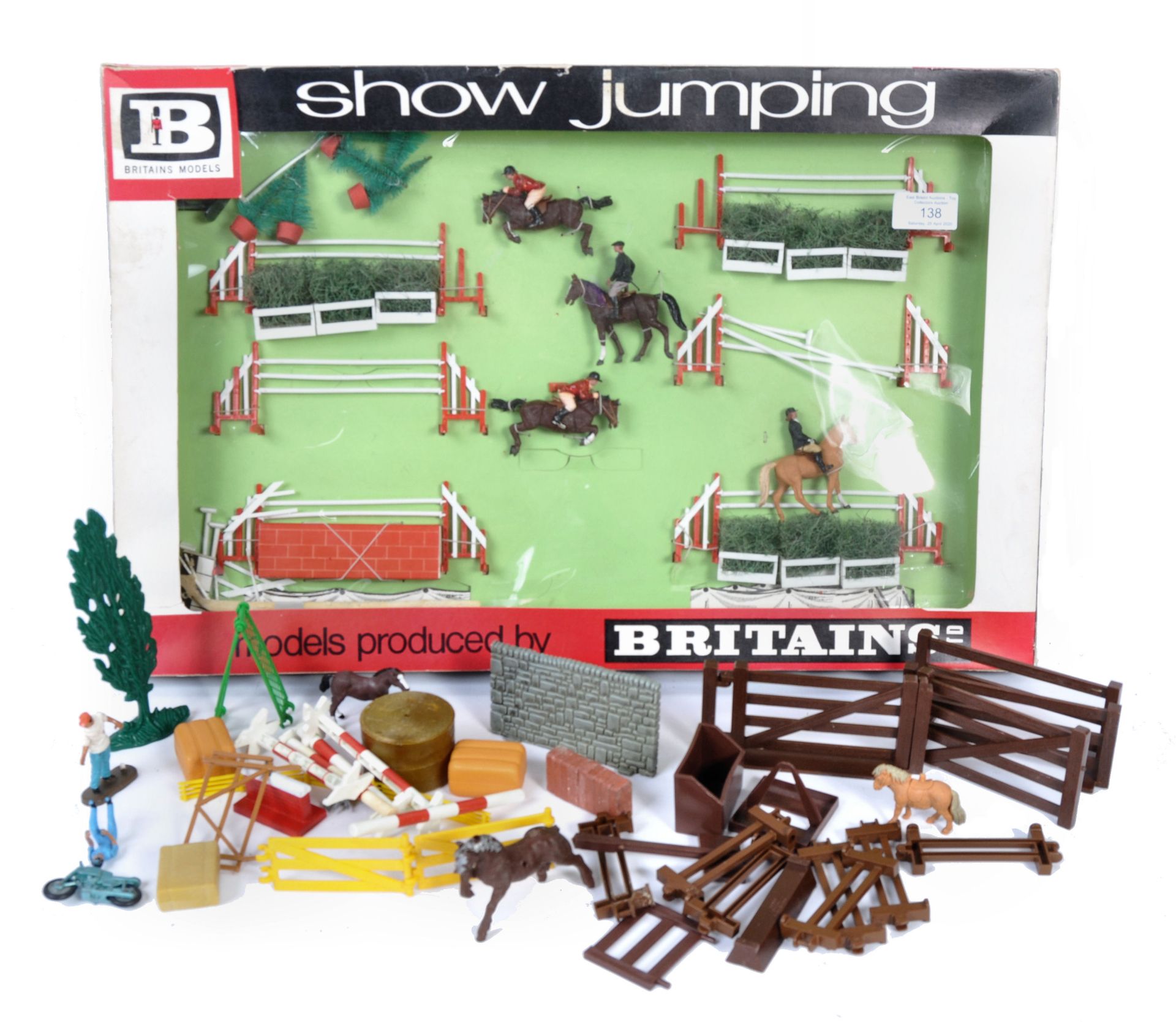 COLLECTION OF BRITAIN'S SHOW JUMPING FIGURES