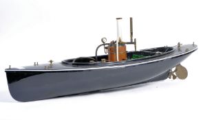 INCREDIBLE RADIO CONTROLLED CHEDDAR MODELS LIVE STEAM MOTOR BOAT