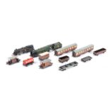COLLECTION OF HORNBY DUBLO TRAIN SET LOCOS AND ROLLING STOCK