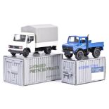 MERCEDES BENZ MADE PRECISION DIECAST CONSTRUCTION MODELS