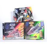 ASSORTED KENNER MADE STAR WARS POWER OF THE FORCE VEHICLES