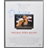 OLIVER STONE - NATURAL BORN KILLERS - SIGNED 8X10" PHOTO