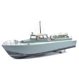 VINTAGE RADIO CONTROLLED MODEL OF A WWII MOTOR TORPEDO BOAT