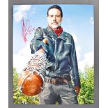 THE WALKING DEAD - JEFFREY DEAN MORGAN - SIGNED PHOTO