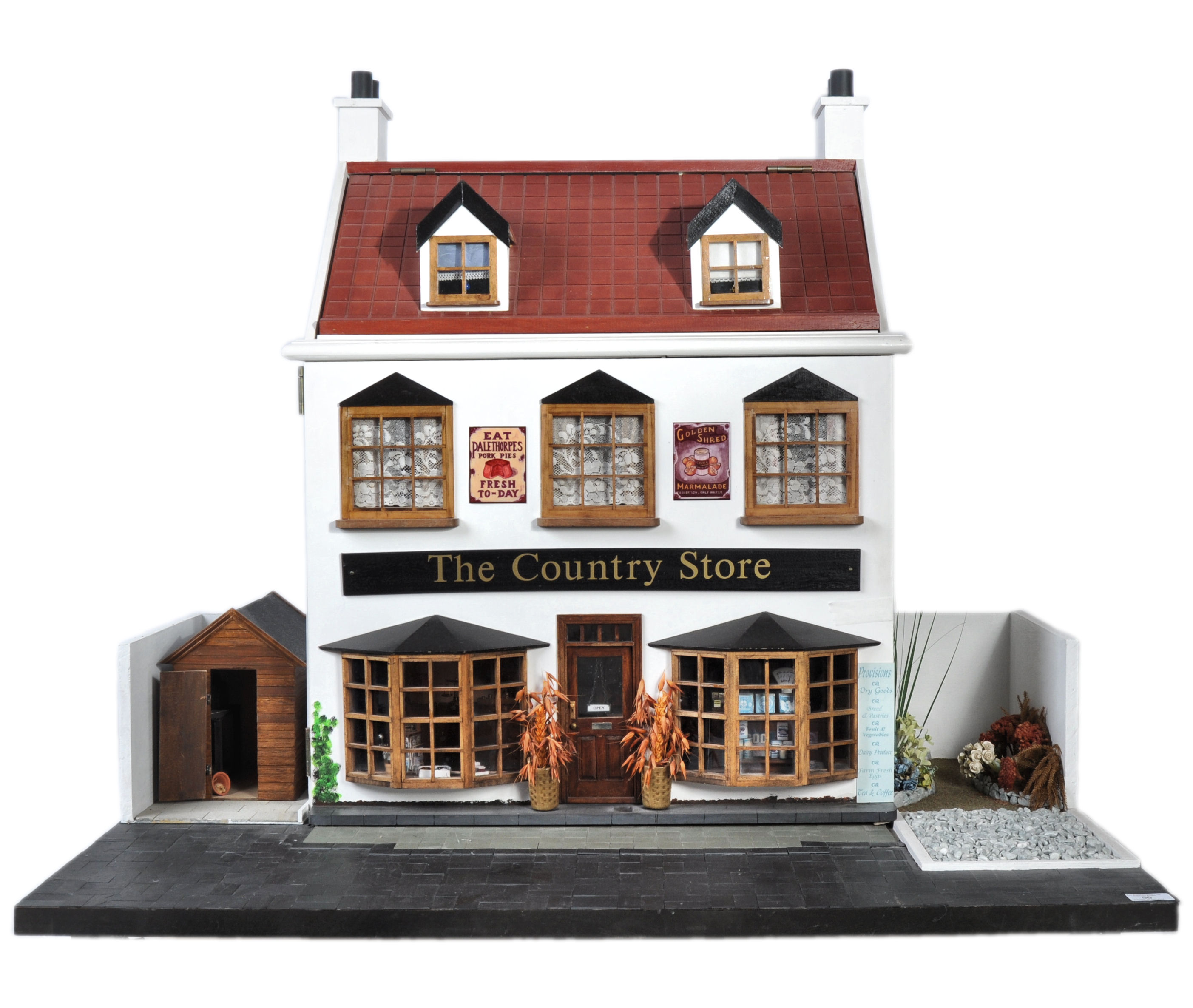 PRIVATE COLLECTION OF DOLL'S HOUSES - THE COUNTRY STORE (1920'S)