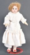 ANTIQUE 19TH CENTURY SFBJ FRENCH BISQUE HEADED DOLL