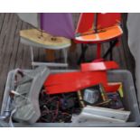 LARGE COLLECTION OF RC BOAT SPARES & ACCESSORIES