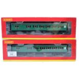 PAIR OF HORNBY 00 GAUGE SR MAUNSELL CARRIAGES