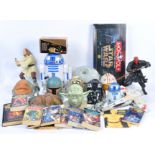 ASSORTED STAR WARS RELATED TOYS AND MERCHANDISE