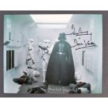 STAR WARS - DAVID PROWSE & JAMES EARL JONES DUAL SIGNED PHOTO