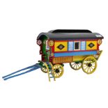 PRIVATE COLLECTION OF DOLL'S HOUSES - GYPSY CARAVAN