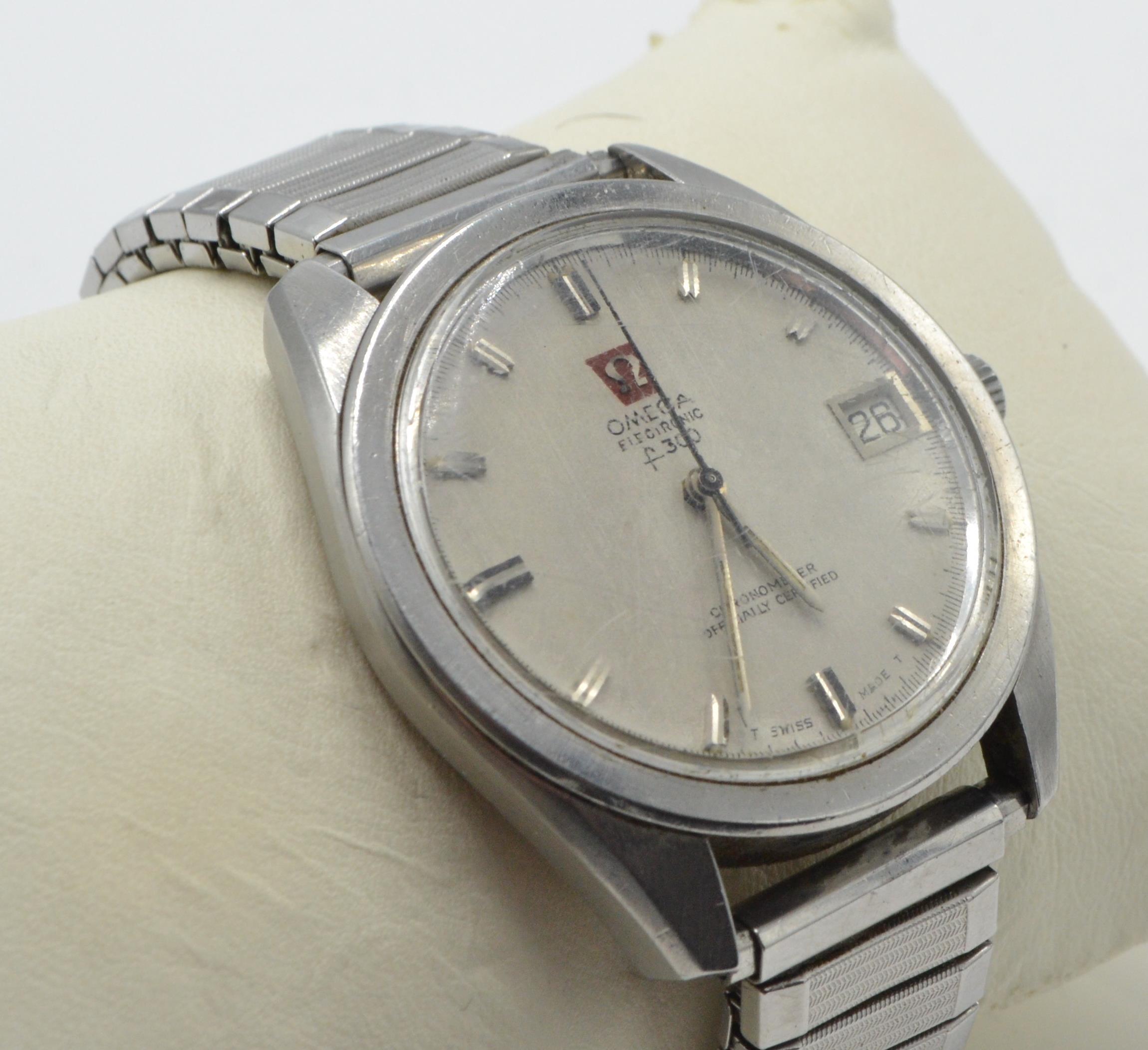 A vintage Omega Electronic F300 