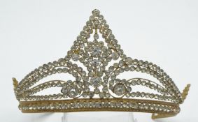 A 1920's Replica Tiara Romanov Russian Crown Jewel