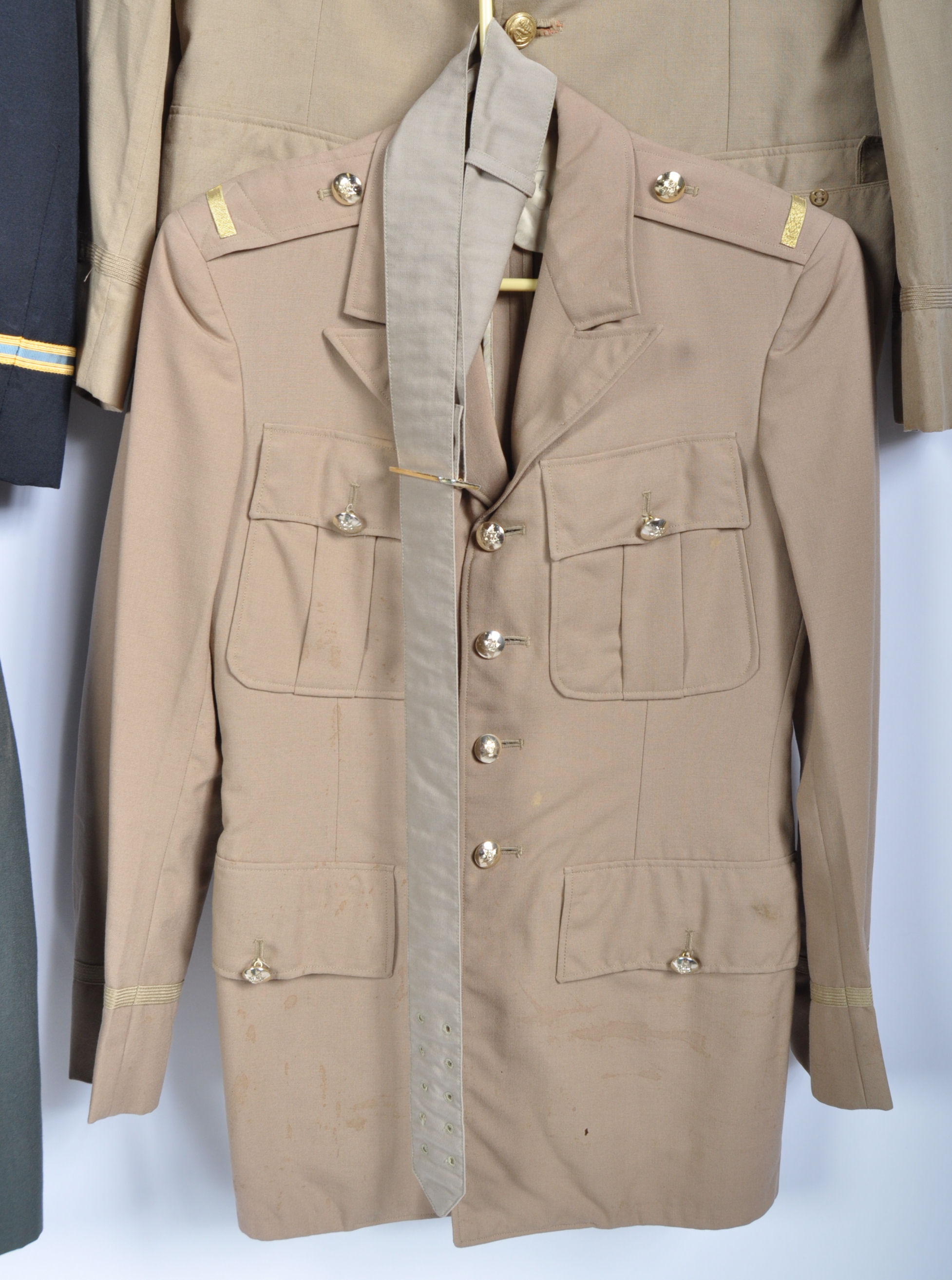 UNIFORMS & FANCY DRESS - A COLLECTION OF FOUR MILITARY AND NAVAL UNIFORM JACKETS. - Image 3 of 5