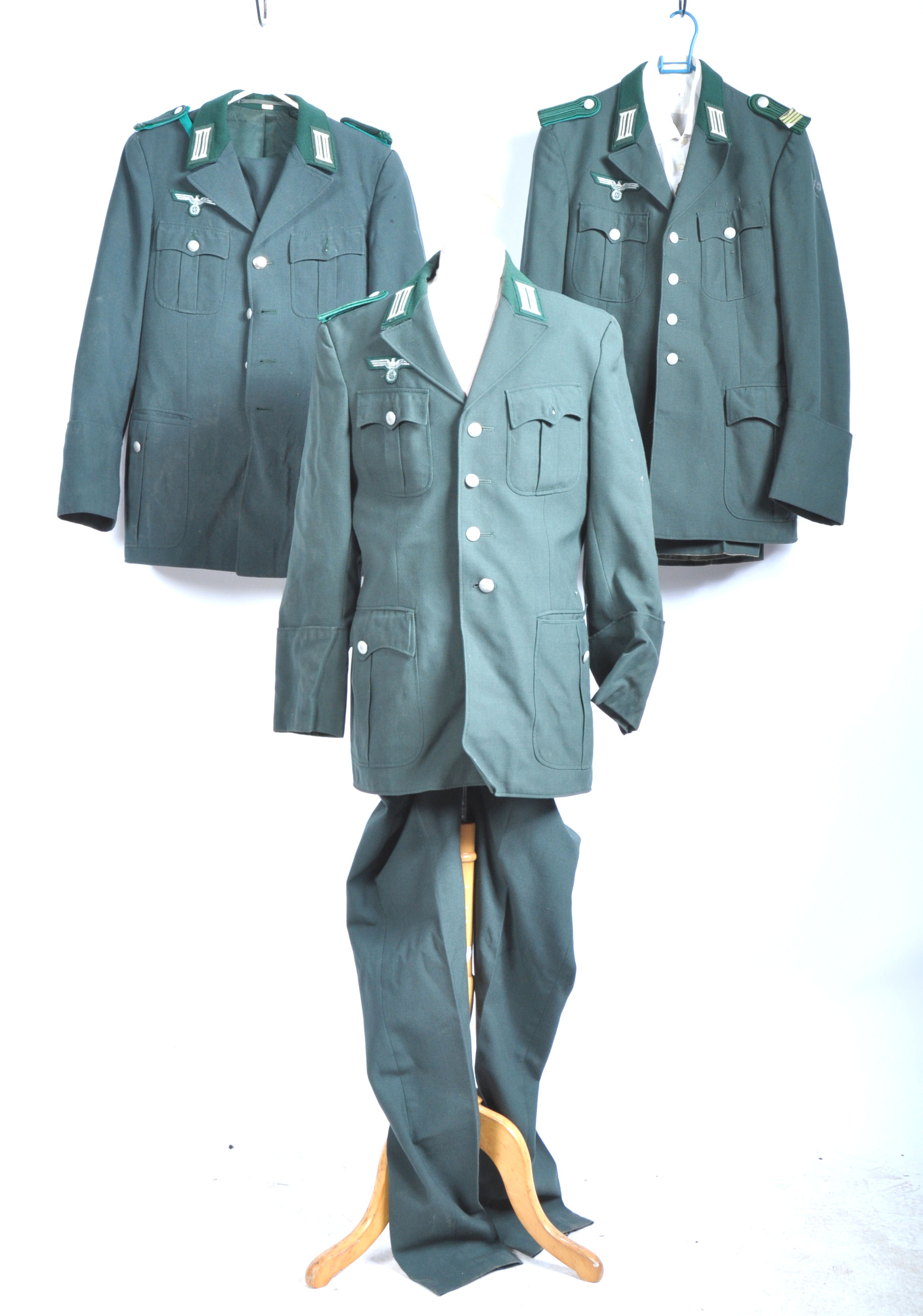 UNIFORMS & FANCY DRESS - COLLECTION OF WW2 GERMAN UNIFORMS