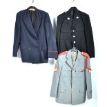 UNIFORMS & FANCY DRESS - A COLLECTION OF THREE ASSORTED SERVICES UNIFORM JACKETS