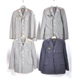 UNIFORMS AND FANCY DRESS - FOUR GERMAN COSTUME UNIFORM JACKETS