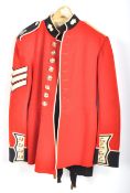 UNIFORMS AND FANCY DRESS - A BRITISH ARMY GRENADIR GUARDS MESS DRESS COSTUME.