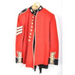 UNIFORMS AND FANCY DRESS - A BRITISH ARMY GRENADIR GUARDS MESS DRESS COSTUME.