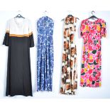 UNIFORMS AND FANCY DRESS - A COLLECTION OF FOUR RETRO VINTAGE 1960S STYLE DRESSES.
