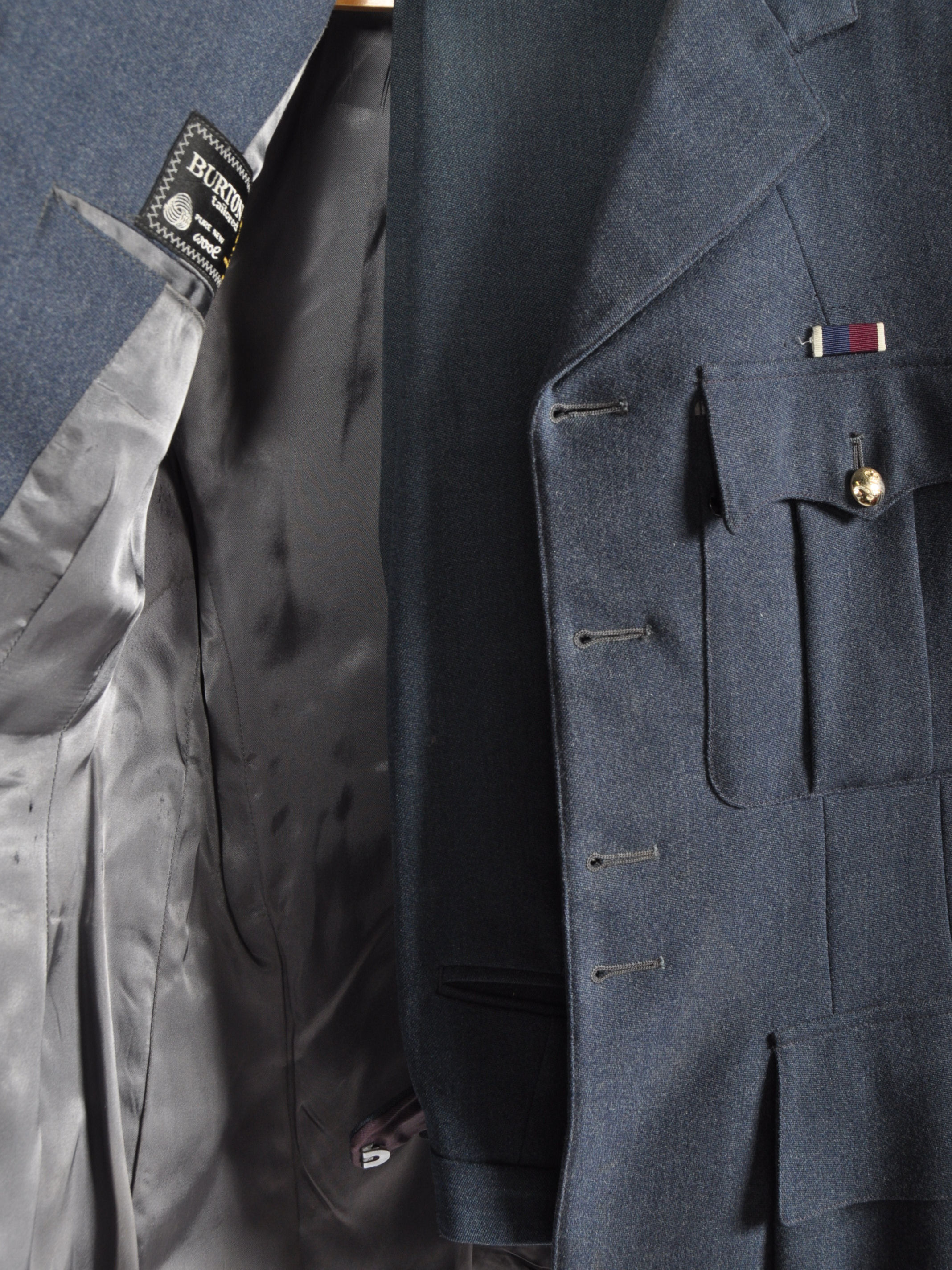 TWO BRITISH RAF ROYAL AIR FORCE DRESS UNIFORMS - Image 5 of 7