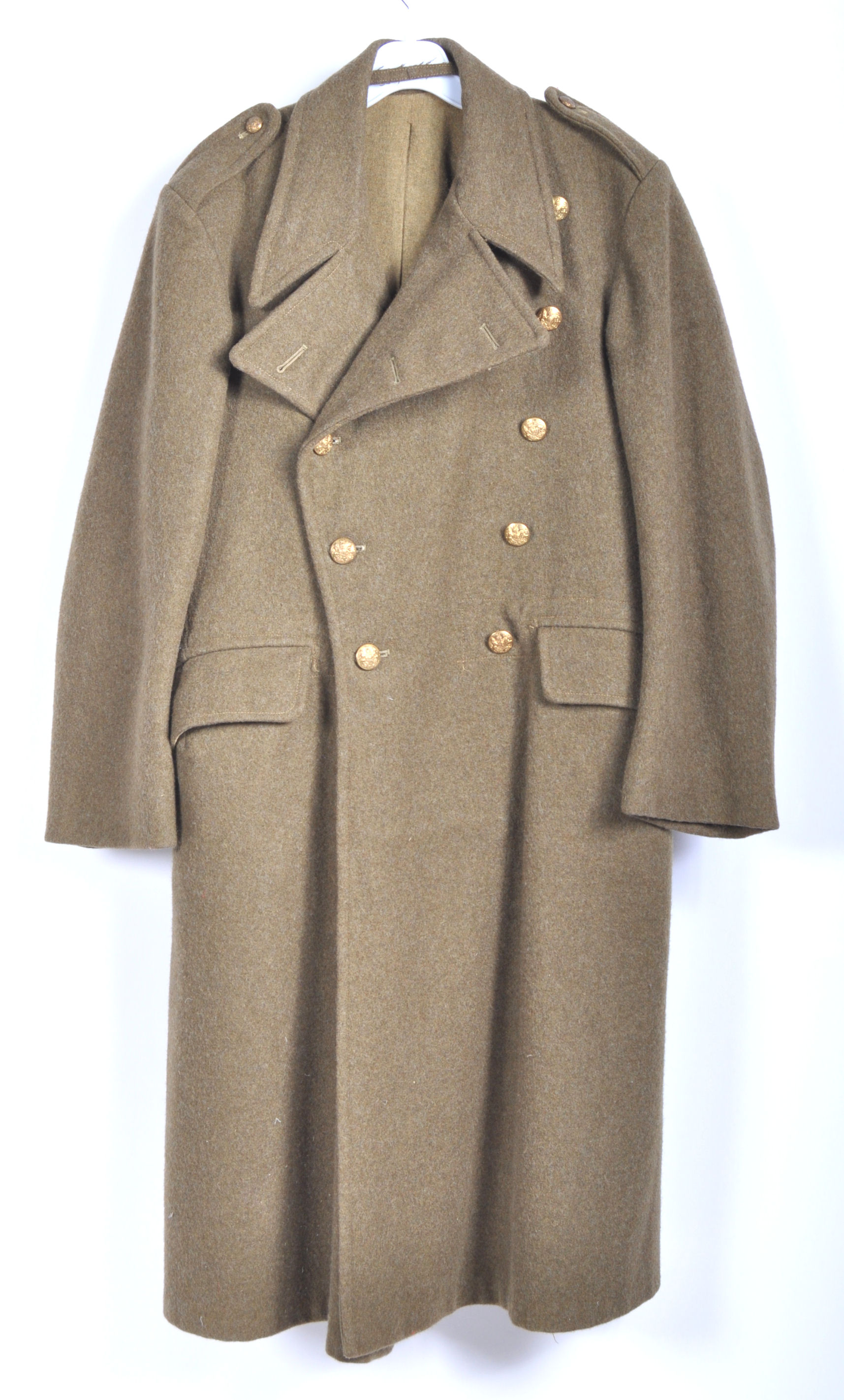 UNIFORMS & FANCY DRESS - A BRITISH ARMY GREATCOAT