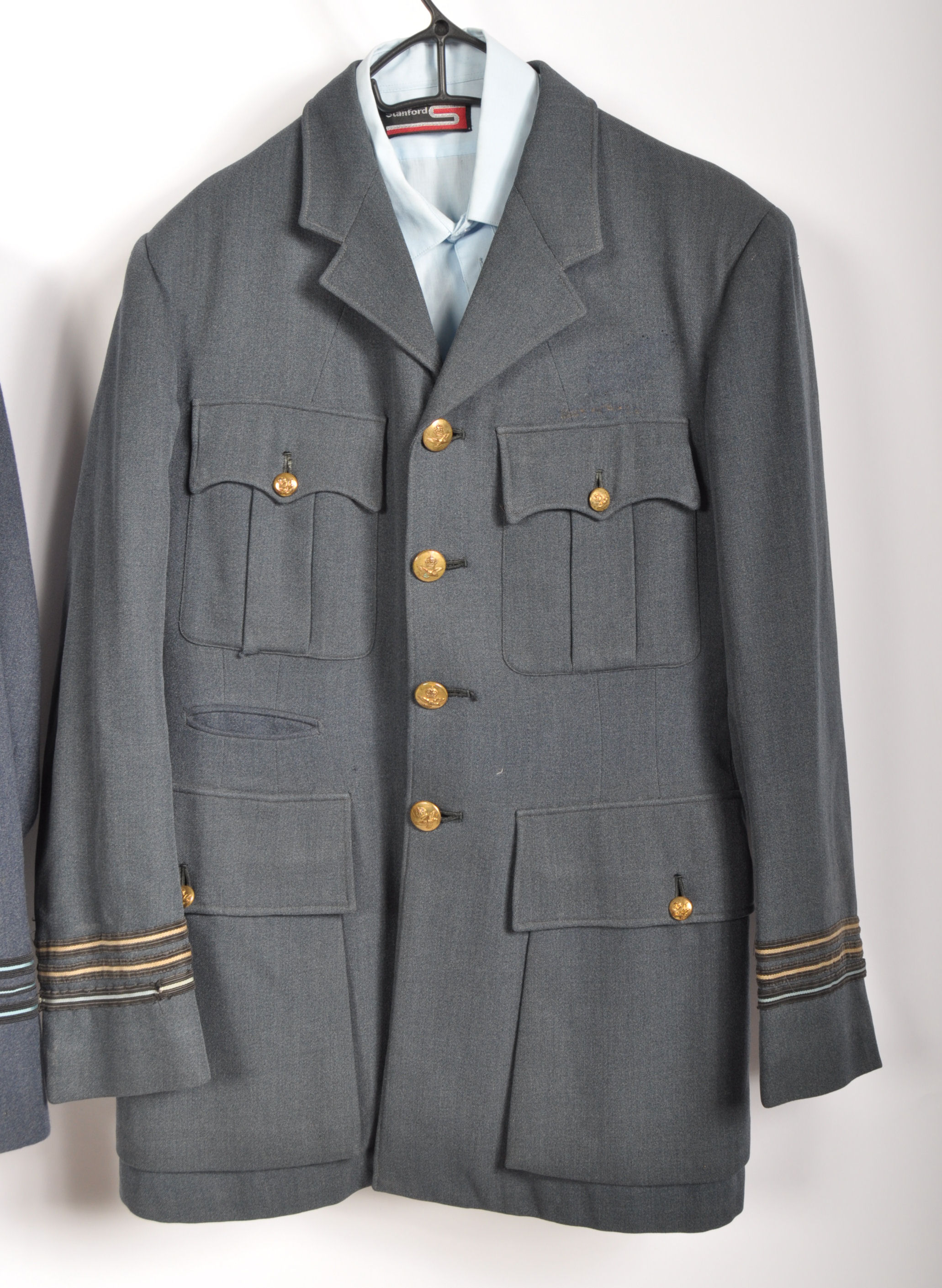 TWO BRITISH RAF ROYAL AIR FORCE DRESS UNIFORMS - Image 2 of 7