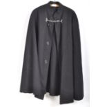 UNIFORMS AND FANCY DRESS - A VICTORIAN STYLE POLICEMANS COSTUME CAPE AND COAT.