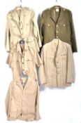 Uniforms - A collection of five British Armed Forces RAF uniform items to include a No 2. army