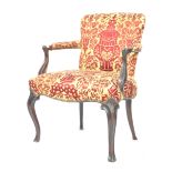 STUNNING 19TH CENTURY GEORGIAN HEPPLEWHITE MANNER ARMCHAIR