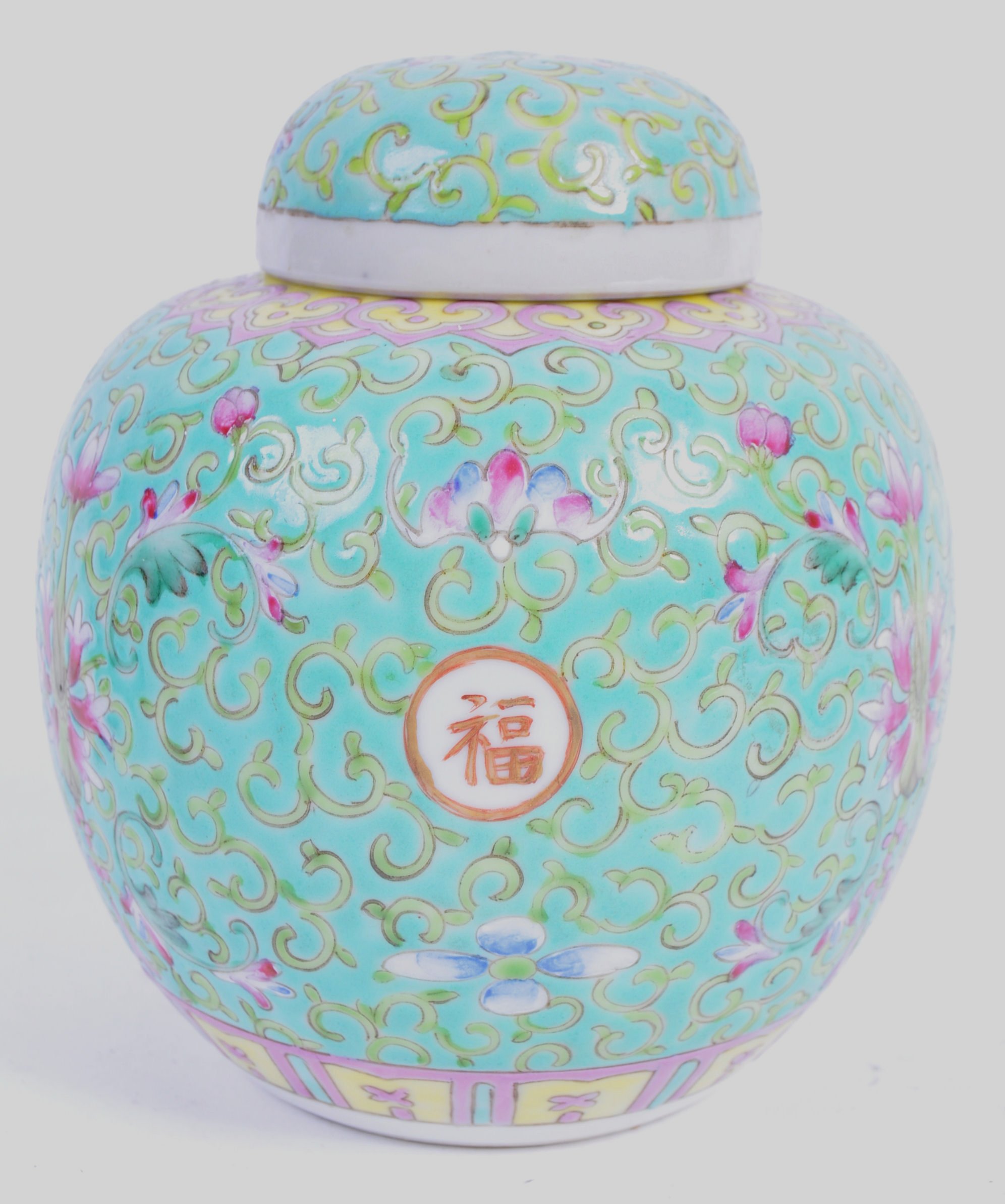 19TH CENTURY CHINESE ANTIQUE PORCELAIN GINGER JAR - Image 2 of 7