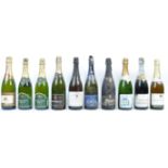 COLLECTION OF ASSORTED ALL WORLD CHAMPAGNE