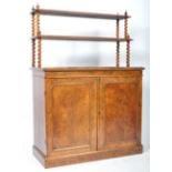 VICTORIAN 19TH CENTURY BURR WALNUT CHIFFONIER