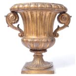 EARLY 19TH CENTURY EDWARDIAN ANTIQUE WOODEN URN