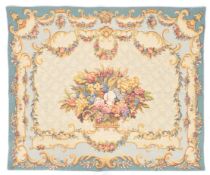 20TH CENTURY FRENCH TAPESTRY THROW