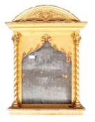 19TH CENTURY ENGLISH GOTHIC GILDED WALL MIRROR