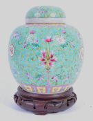 19TH CENTURY CHINESE ANTIQUE PORCELAIN GINGER JAR