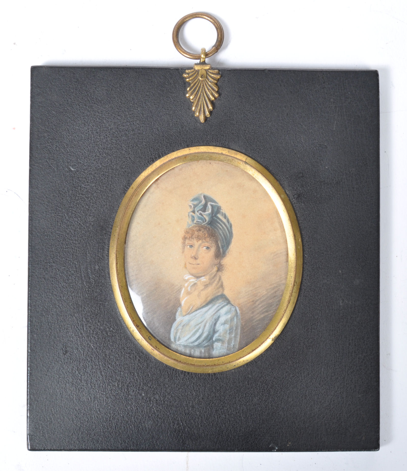 EARLY 19TH CENTURY GEORGIAN PORTRAIT MINIATURE PAINTING