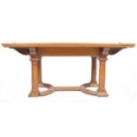 STUNNING 19TH CENTURY OAK GOTHIC DINING TABLE
