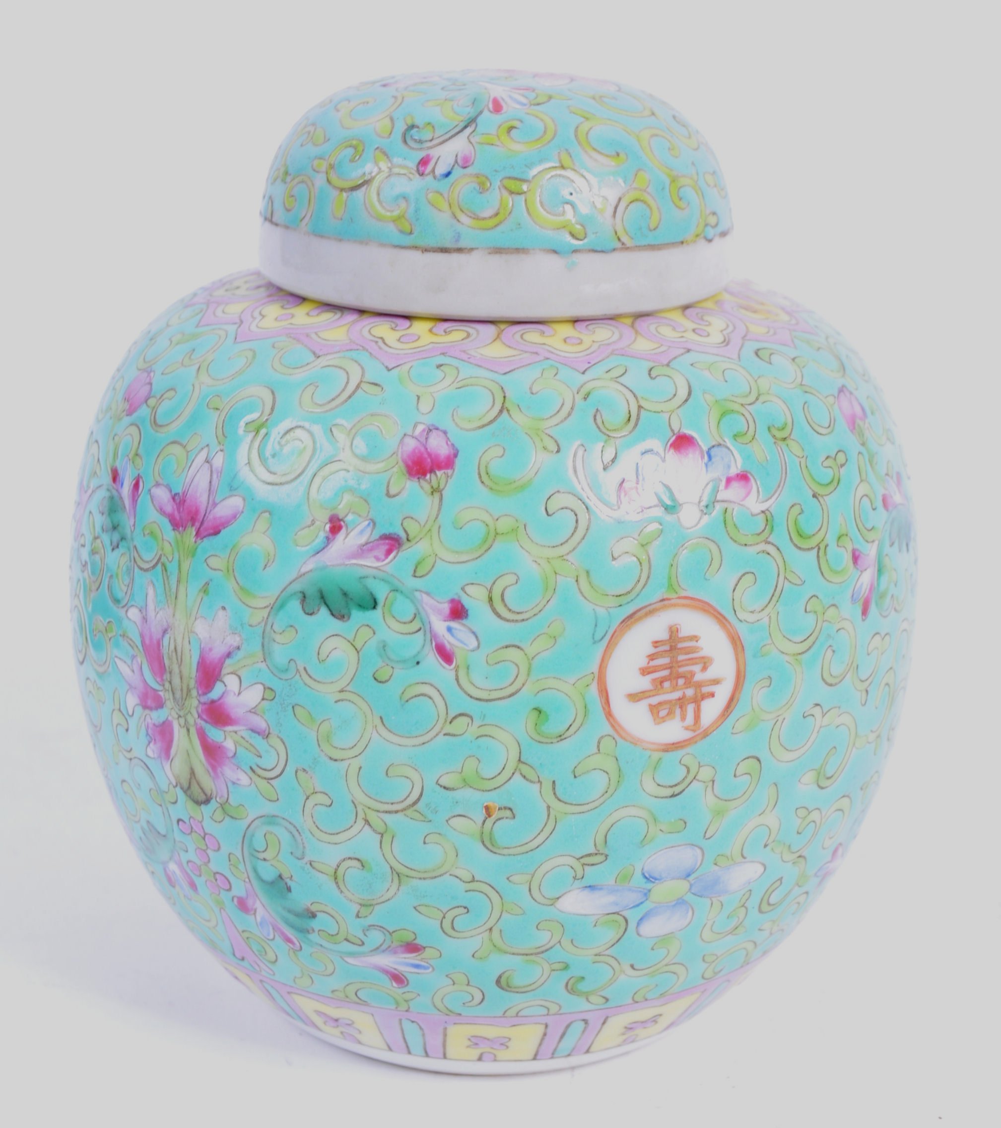 19TH CENTURY CHINESE ANTIQUE PORCELAIN GINGER JAR - Image 3 of 7