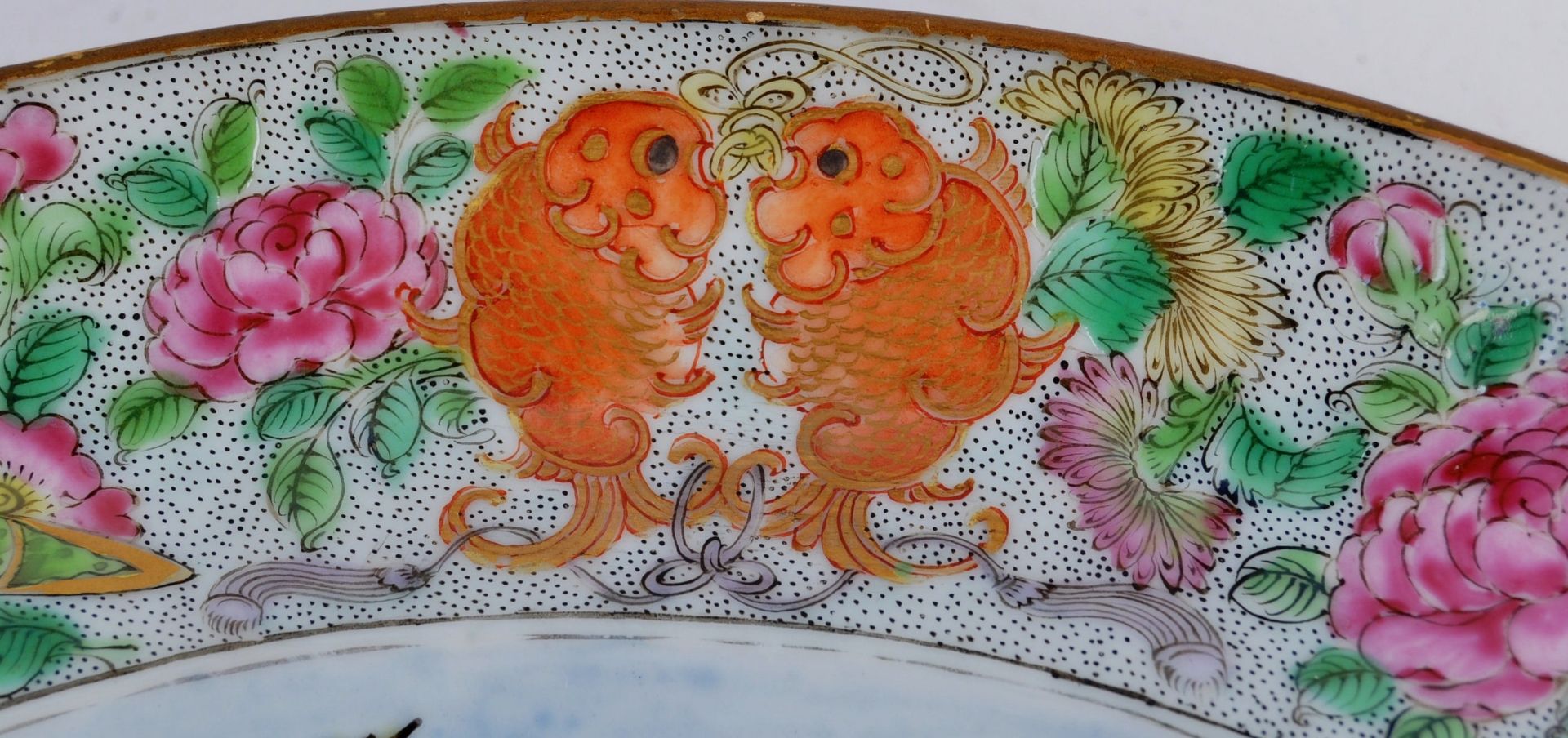 STUNNING PAIR OF ANTIQUE CHINESE PORCELAIN PLATES - Image 5 of 6