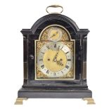 19TH CENTURY ENGLISH JENNENS BRACKET TABLE CLOCK