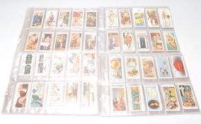 A collection of cigarette cards to include five fu