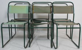 A group of six 20th Century vintage industrial mil