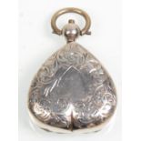 An early 20th Century Edwardian silver hallmarked