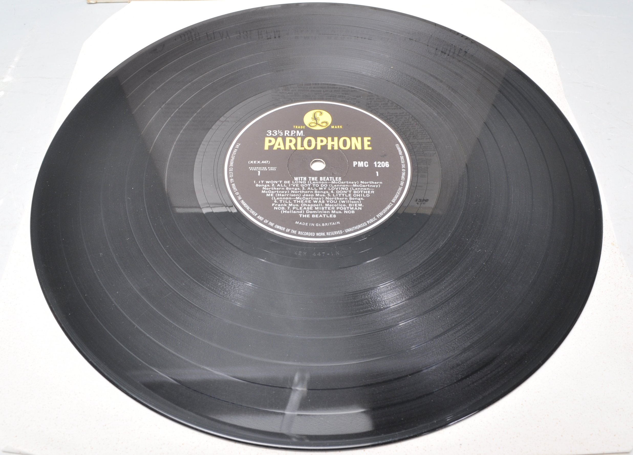 A vinyl long play LP record album by The Beatles – - Image 4 of 4